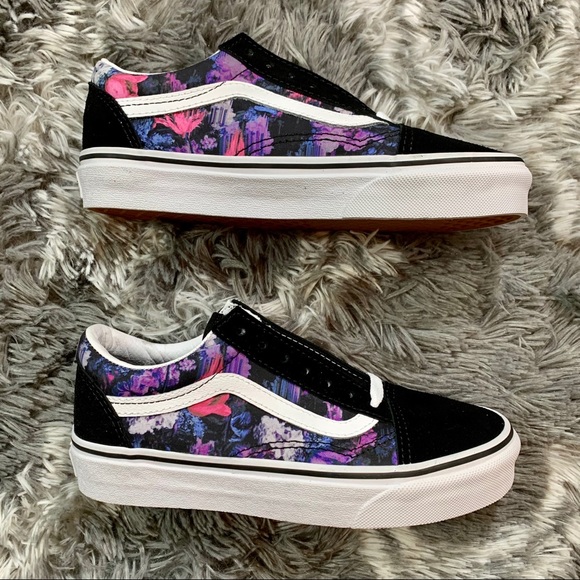 Vans Old Skool Floral Shoe - Picture 8 of 12